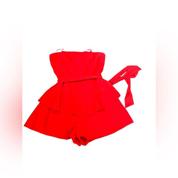 VALENTINES Idem Dittu Strapless Romper - Picture 6 of 6
